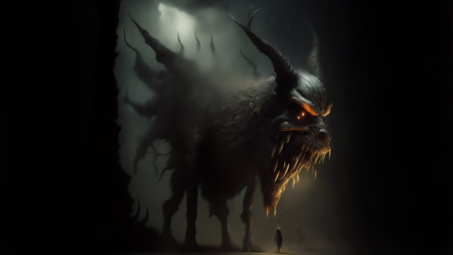 Обои картинки фото фэнтези, демоны, нейросети, графика, нейроарт, ai, art, нейронные, сети, рисунки, нейро, искусство, ужас