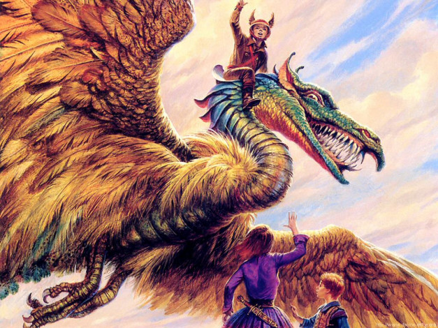 Обои картинки фото darrel, graffet, 10, фэнтези, драконы