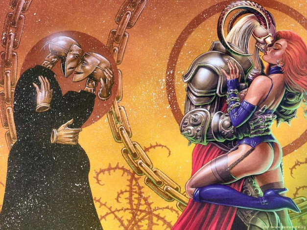 Обои картинки фото dawn, фэнтези, красавицы, чудовища