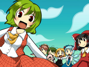 Картинка аниме touhou