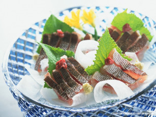 Картинка еда рыба морепродукты суши роллы