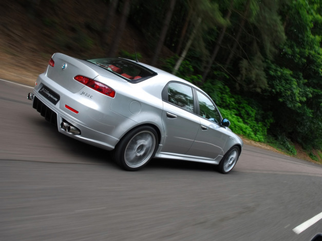 Обои картинки фото 2008, autodelta, alfa, romeo, 159, j4, 2c, автомобили