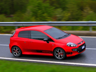 Картинка abarth punto evo 2010 автомобили fiat