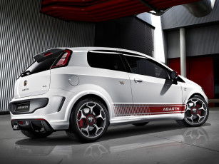 Картинка abarth punto evo 2010 автомобили fiat