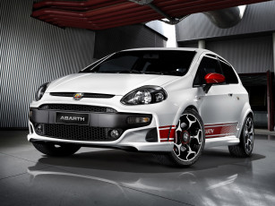 Картинка abarth punto evo 2010 автомобили fiat