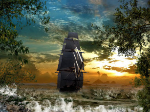 Картинка фэнтези пейзажи