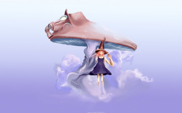 Картинка аниме halloween magic