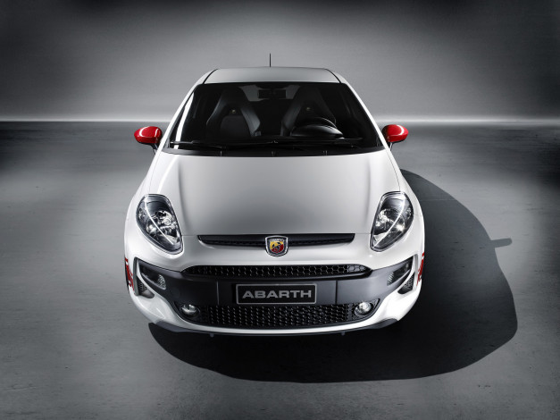 Обои картинки фото abarth, punto, evo, 2010, автомобили, fiat