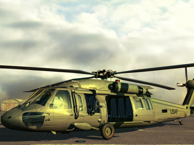 Обои картинки фото авиация, 3д, рисованые, graphic