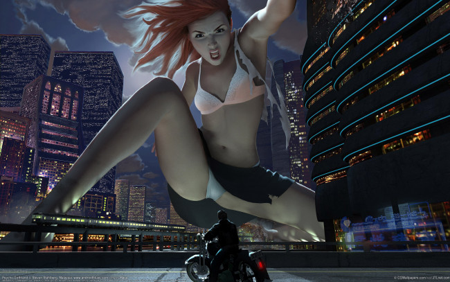 Обои картинки фото фэнтези, девушки