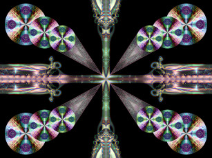 Картинка 3д графика fractal фракталы фрактал