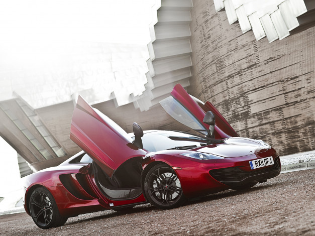 Обои картинки фото mclaren, mp4, 12c, автомобили