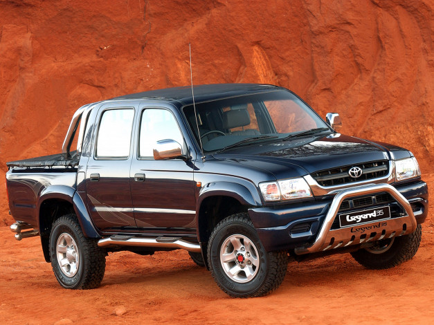 Обои картинки фото toyota, hilux, 2700i, legend, 35, double, cab, автомобили