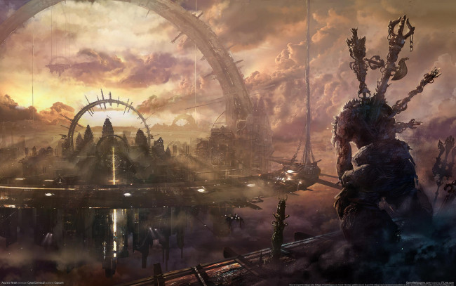 Обои картинки фото asura`s, wrath, видео, игры, фантастика