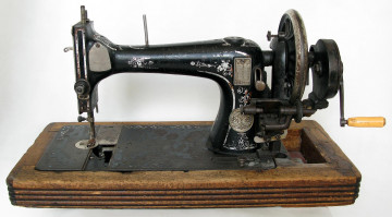 Картинка разное предметы быта швейная машинка