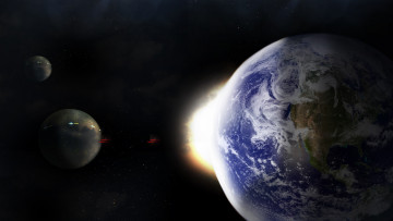 Картинка космос арт планеты