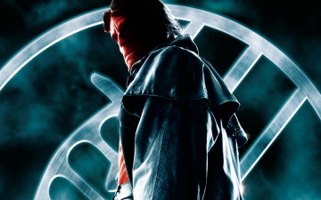 Картинка хеллбой герой из пекла кино фильмы hellboy