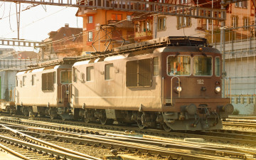 Картинка swiss railroad техника локомотивы локомотив электровоз