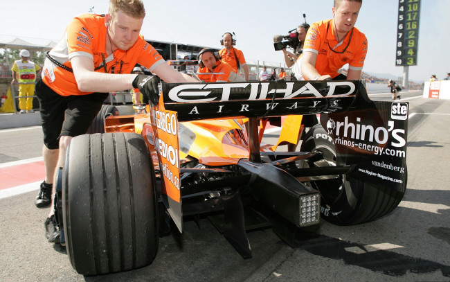 Обои картинки фото formula, спорт, формула, обслуга, болид, гонки