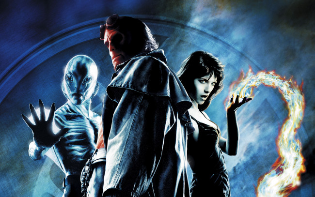 Обои картинки фото хеллбой, герой, из, пекла, кино, фильмы, hellboy