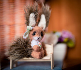 Картинка разное игрушки белочка