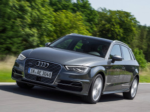 Картинка автомобили audi 8v e-tron sportback 2014г a3