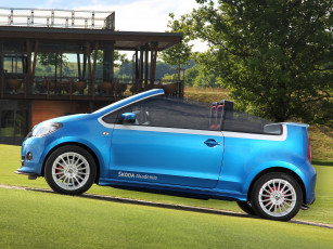 обоя автомобили, skoda, 2014г, citijet