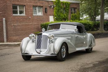 Картинка horch+853+special+roadster +1938+-+best+in+show +greenwich+concours+europa+2012 автомобили horch автошоу выставка автопробег