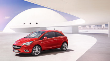 Картинка 2015+opel+corsa автомобили opel corsa красный