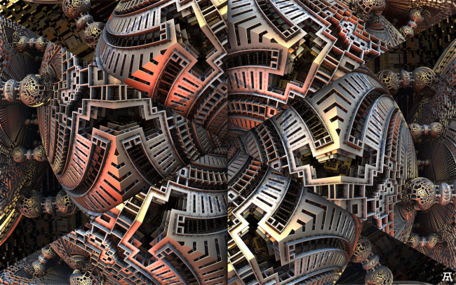 Обои картинки фото 3д графика, фракталы , fractal, цвета, фон, узор