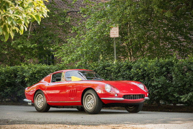 Обои картинки фото ferrari 275 gtb coupe,  1964, автомобили, ferrari, автопробег, выставка, автошоу