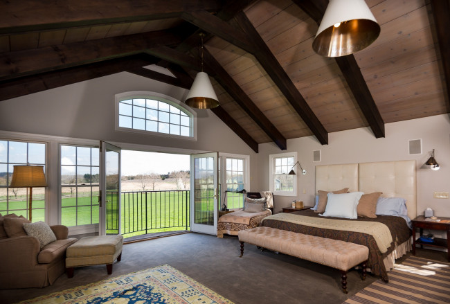 Обои картинки фото интерьер, спальня, кровать