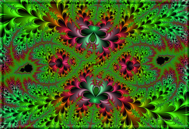 Обои картинки фото 3д графика, фракталы , fractal, цвета, фон, узор