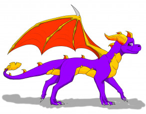 Картинка векторная+графика другое+ other spyro фон дракон