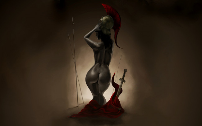 Обои картинки фото фэнтези, девушки, девушка, амазонка