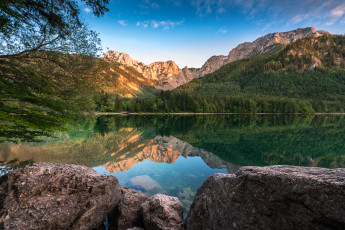 Картинка природа реки озера река лес