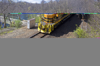 Картинка техника поезда состав локомотив рельсы