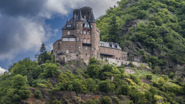 Картинка города замки+германии горы замок