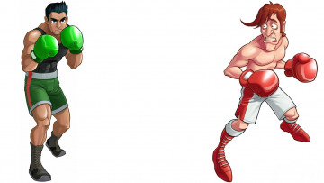 Картинка punch-out видео+игры фон мужчина взгляд