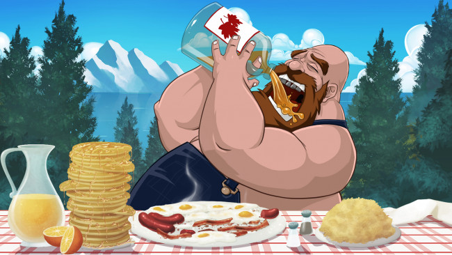 Обои картинки фото punch-out, видео игры, мужчина, фон