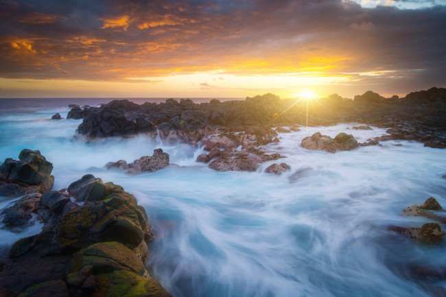 Обои картинки фото природа, восходы, закаты, рассвет