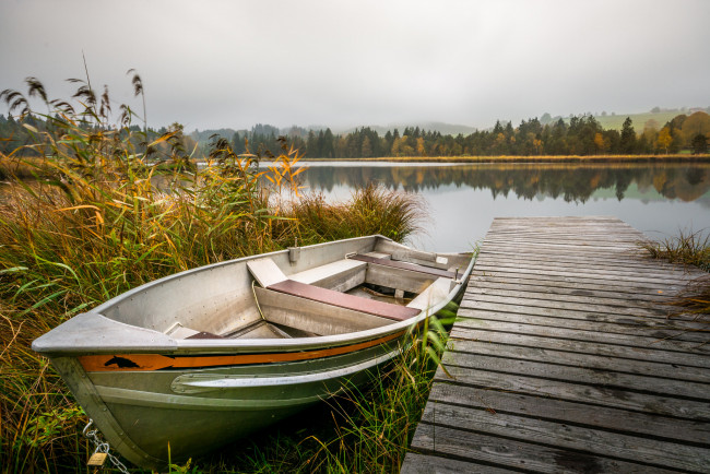 Обои картинки фото корабли, лодки,  шлюпки, лес, река