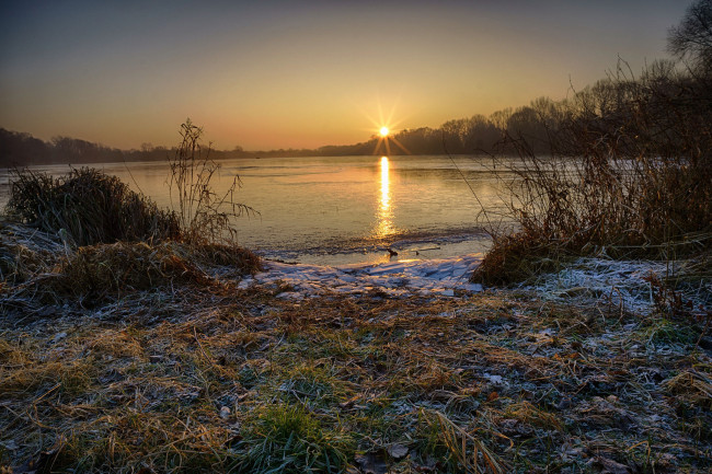 Обои картинки фото природа, восходы, закаты, рассвет