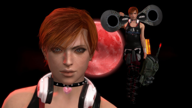 Обои картинки фото 3д графика, фантазия , fantasy, взгляд, фон, девушка