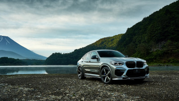 Картинка 3d+design+bmw+x4+m+2020 автомобили bmw 3d design x4 m 2020 бмв природа берег