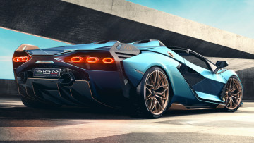 Картинка lamborghini+sian+roadster+2020 автомобили lamborghini sian roadster 2020 крутой классный итальянский парень с изюминкой