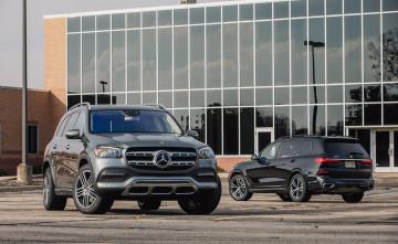 Картинка автомобили разные+вместе bmw mercedes