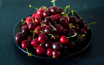 Картинка еда вишня +черешня вишни