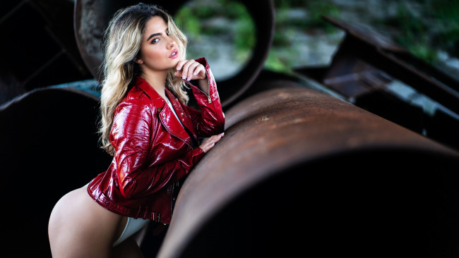 Обои картинки фото девушки, - блондинки,  светловолосые, jade, asgton