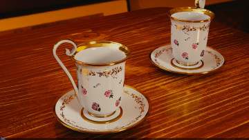 обоя разное, посуда,  столовые приборы,  кухонная утварь, изящные, фарфоровые, кофейные, чашки, блюдца